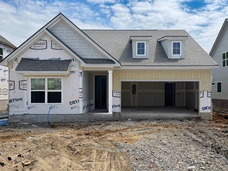 *Photo of actual home under construction Aug 2026. Exterior home will be painted.