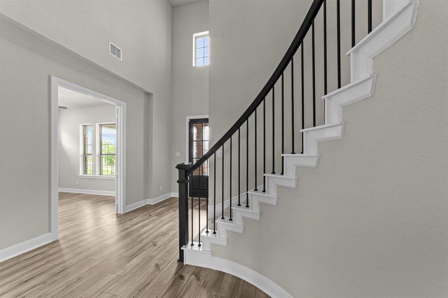 Spacious, unfurnished interior of a new home in South Pointe  Village Series, Mansfield (Image 18).