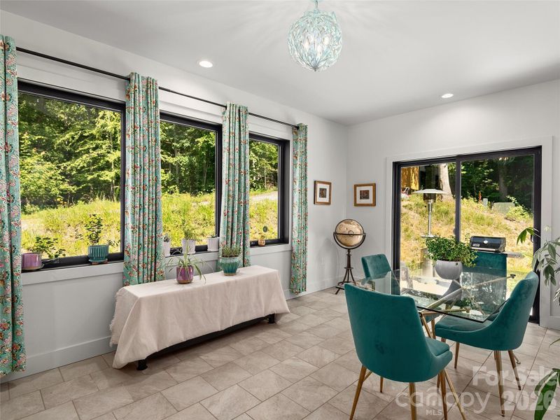 Furnished interior view inside a new home in , Mars Hill (Image 11).
