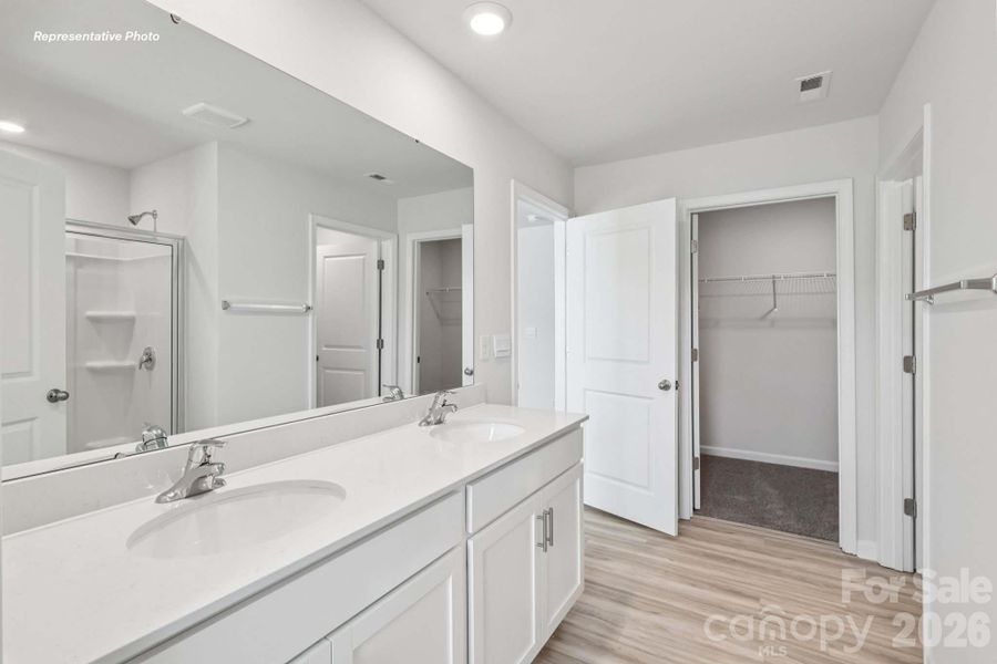 Furnished interior view inside a new home in The Falls at Newton, Newton (Image 8).