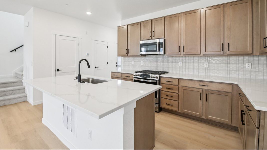 Furnished interior view inside a new home in Westerly, Erie (Image 16).