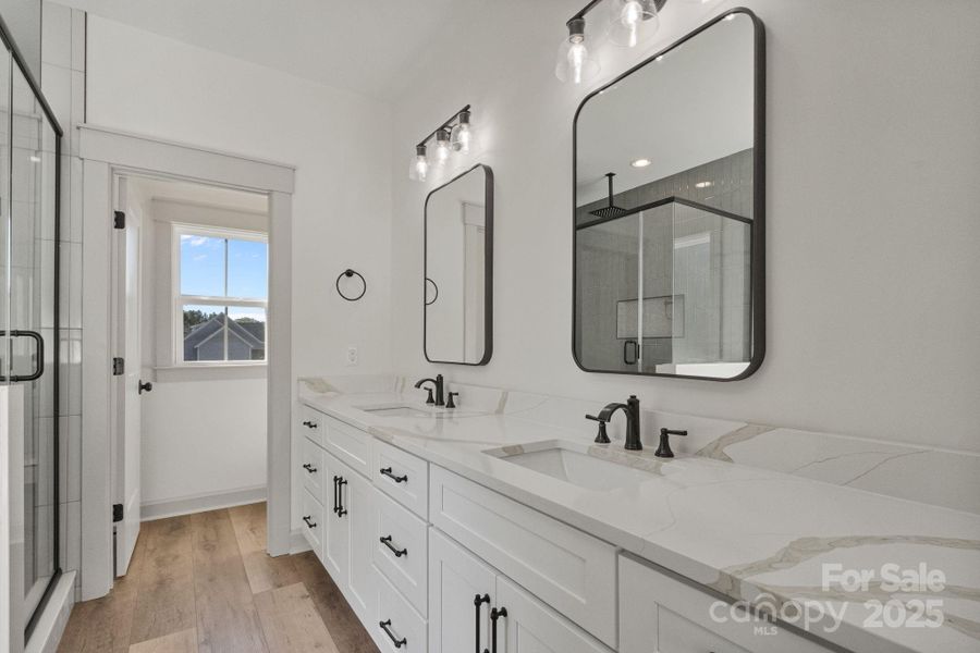 Furnished interior view inside a new home in , Clover (Image 18). Furnished interior view inside a new home in , Clover (Image 18).