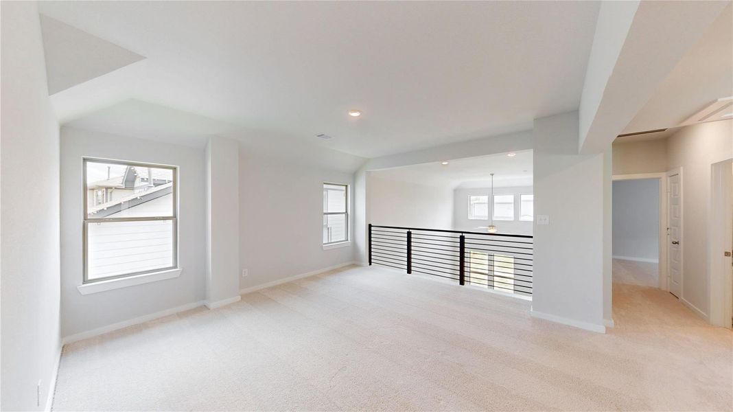Spacious, unfurnished interior of a new home in Granger Pines, Conroe (Image 15). Spacious, unfurnished interior of a new home in Granger Pines, Conroe (Image 15).
