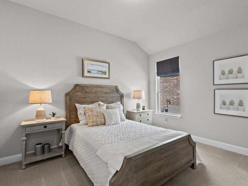Representative furnished interior of a home built from the The Garner A by Davidson Homes LLC in The Reserve at Potranco Oaks, Castroville (Image 27).