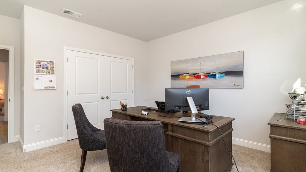 Furnished interior view inside a new home in The Bluffs at Mill Creek, Florence (Image 12).