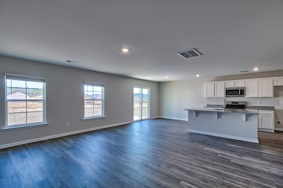 Representative unfurnished interior of a home built from the Cypress by McGuinn Homes in Hidden Hills, Laurens (Image 10). Representative unfurnished interior of a home built from the Cypress by McGuinn Homes in Hidden Hills, Laurens (Image 10).