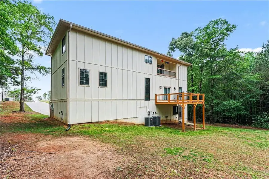Exterior details and patio area of a home in , Loganville (Image 29).