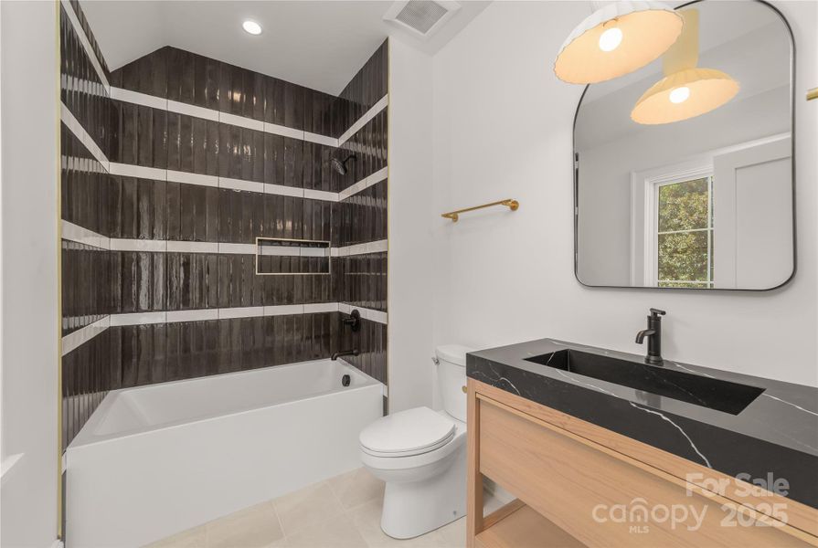 Furnished interior view inside a new home in , Charlotte (Image 46).