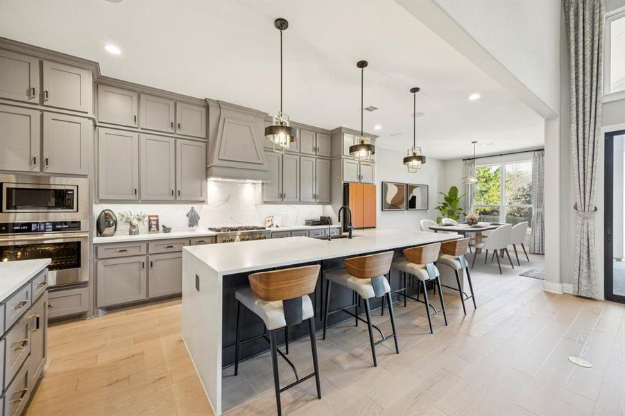 Furnished interior view inside a new home in , Shady Shores (Image 30). Furnished interior view inside a new home in , Shady Shores (Image 30).