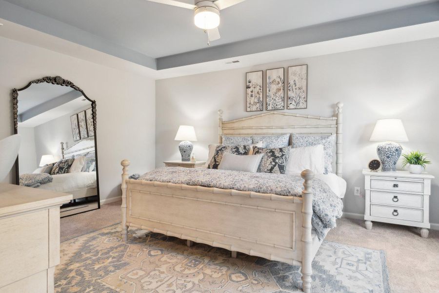 Furnished interior view inside a new home in , Summerville (Image 21).