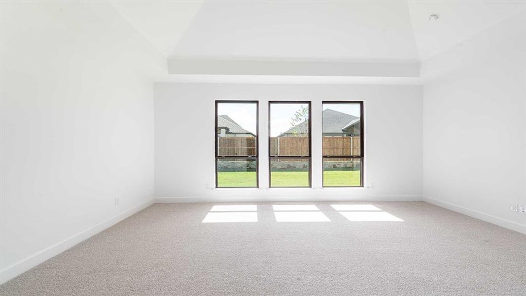 Spacious, unfurnished interior of a new home in Trinity Falls 60', McKinney (Image 22). Spacious, unfurnished interior of a new home in Trinity Falls 60', McKinney (Image 22).