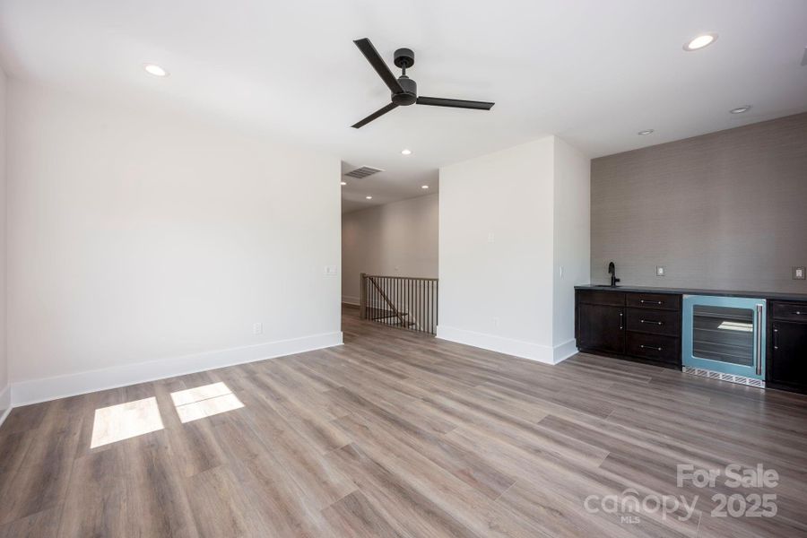 Loft with Bar/Entertainment Area