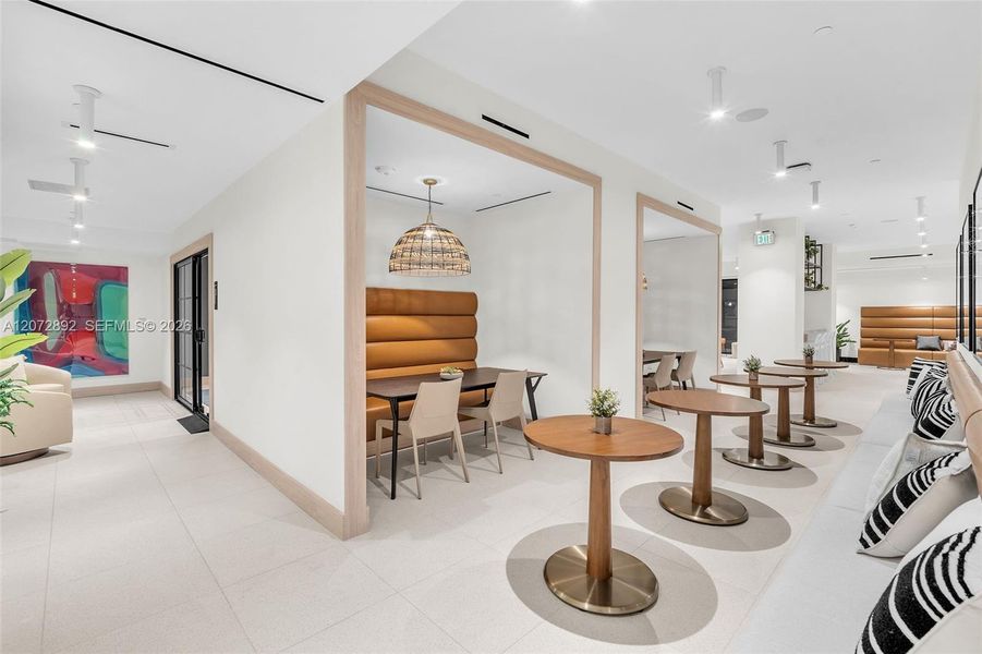 Furnished interior view inside a new home in , Miami (Image 13).