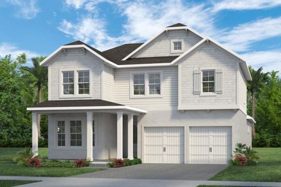 Representative exterior photo of a completed home built from the Eliot by Rockwell Homes in Northlake at Ovation, Winter Garden, FL (Image 29). Representative exterior photo of a completed home built from the Eliot by Rockwell Homes in Northlake at Ovation, Winter Garden, FL (Image 29).