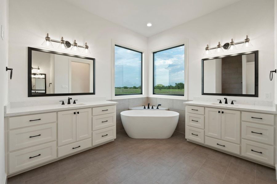 Furnished interior view inside a new home in , Bryan (Image 18).