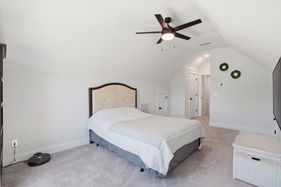 Furnished interior view inside a new home in Tidewater at Lakes of Cane Bay, Summerville (Image 8).