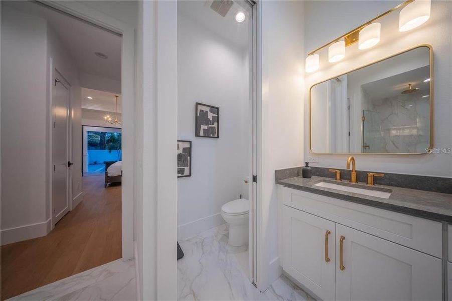 Furnished interior view inside a new home in , Sarasota (Image 57).