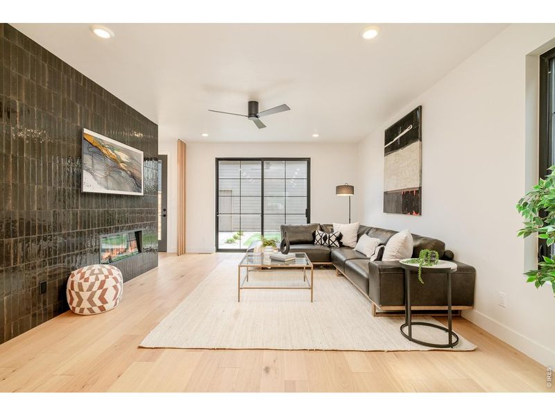 Furnished interior view inside a new home in , Denver (Image 15).
