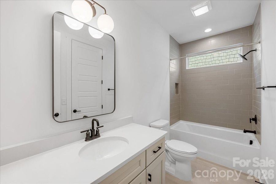 Furnished interior view inside a new home in , Charlotte (Image 30). Furnished interior view inside a new home in , Charlotte (Image 30).