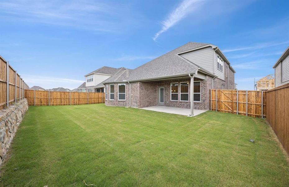 Oversized yard *Real home pictured Oversized yard *Real home pictured