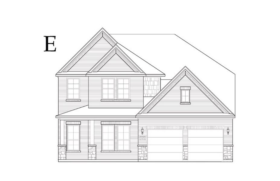 Representative rendering of the exterior for the Victoria by Windsor Homes (Image 6).