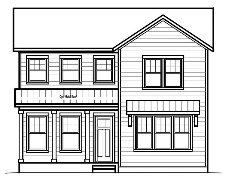 Representative rendering of the exterior for the Janie by Cambridge Homes (Image 6).