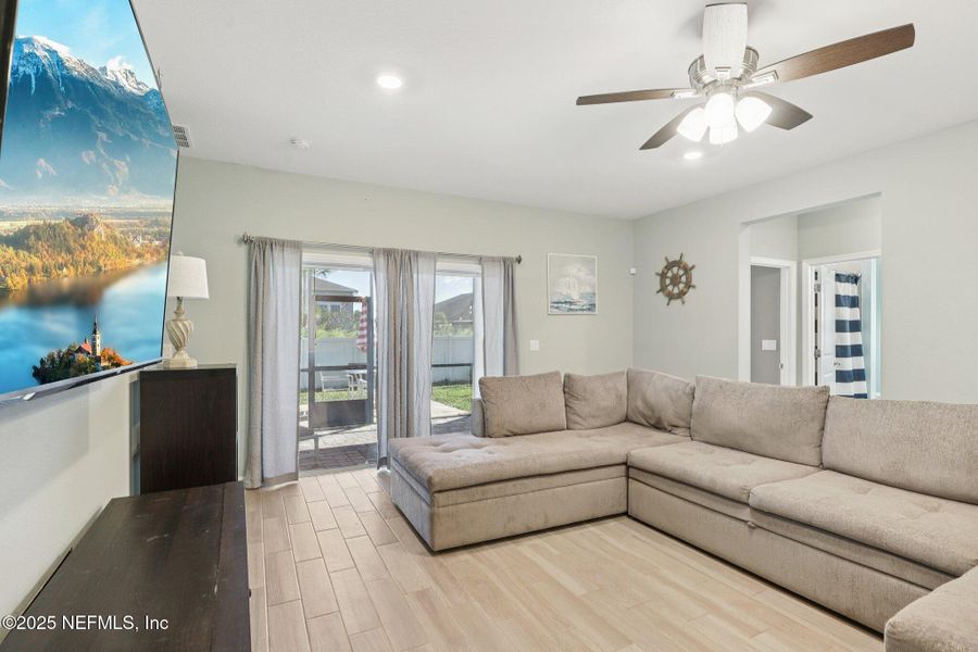 Furnished interior view inside a new home in Longleaf: Longleaf 60s, Jacksonville (Image 15).