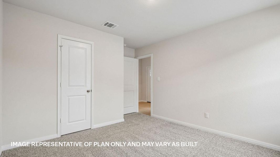 Spacious, unfurnished interior of a new home in Trails at Wildhorse, Austin (Image 15).