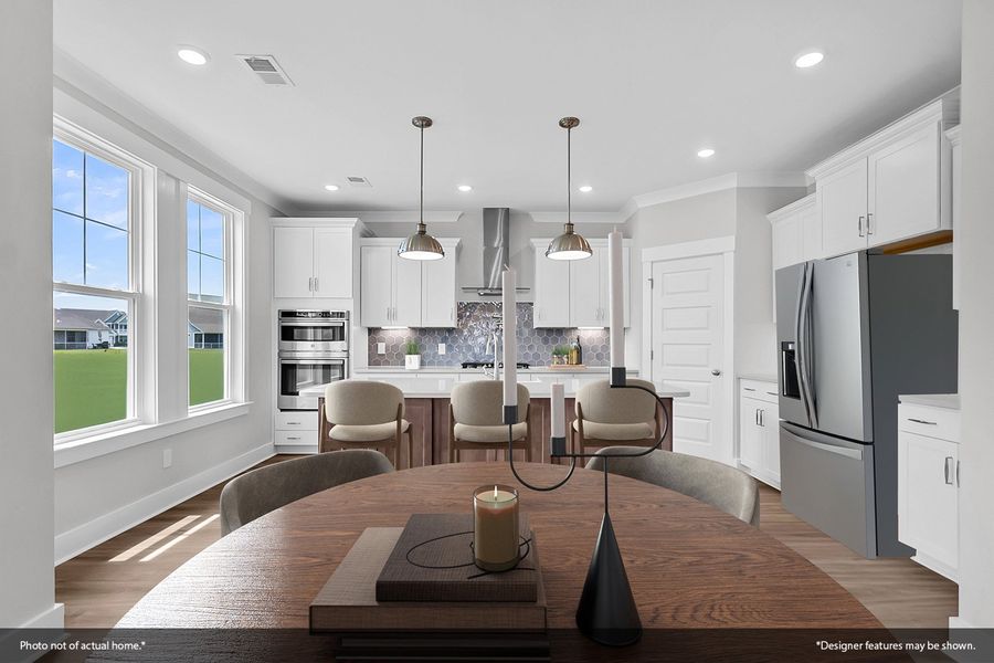 Furnished interior view inside a new home in Hendrix Farms, Lexington (Image 4). Furnished interior view inside a new home in Hendrix Farms, Lexington (Image 4).