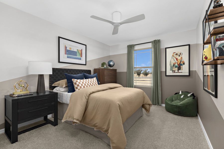 Representative furnished interior of a home built from the Toffee by Mattamy Homes in Baker Farms, Phoenix (Image 17).