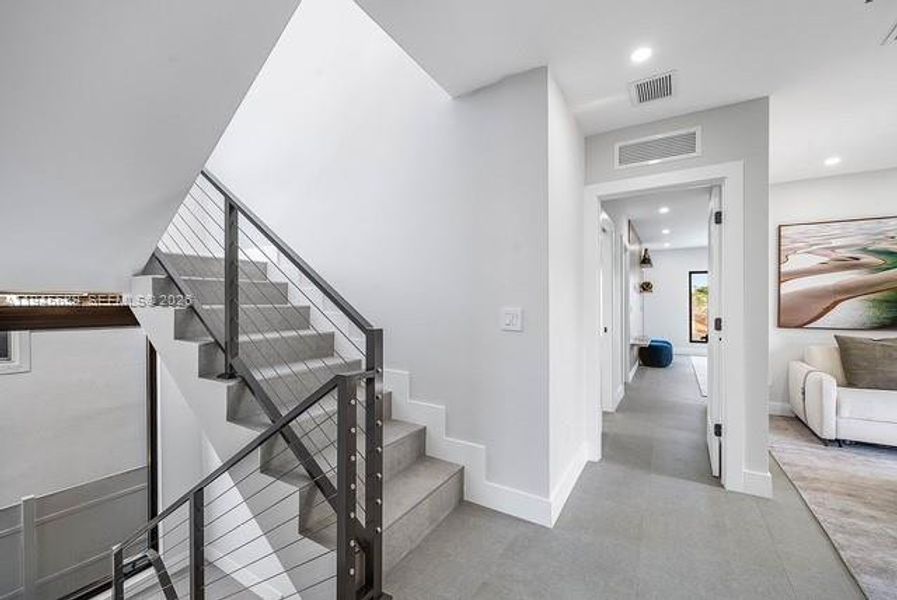 Furnished interior view inside a new home in , Pompano Beach (Image 10). Furnished interior view inside a new home in , Pompano Beach (Image 10).