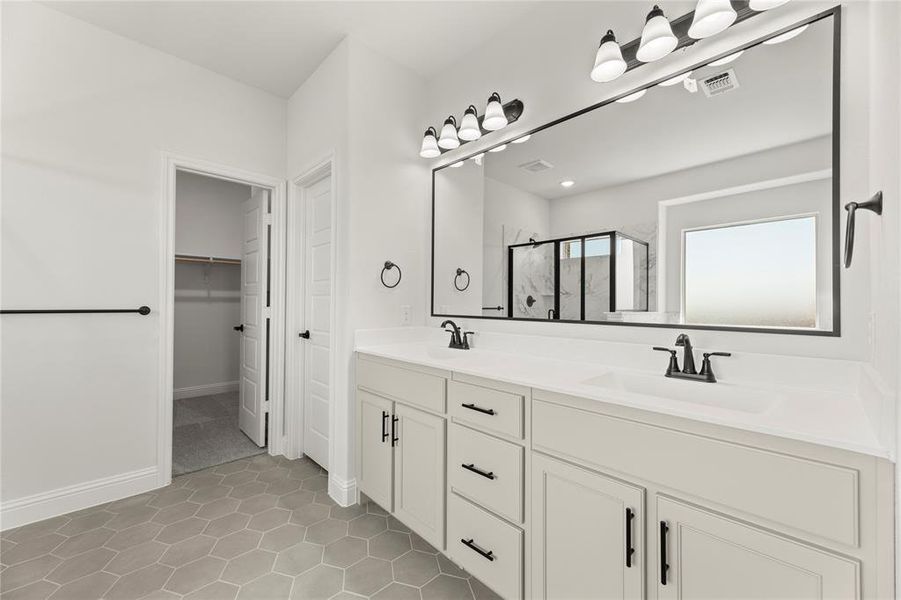 Furnished interior view inside a new home in Lovers Landing, Forney (Image 7). Furnished interior view inside a new home in Lovers Landing, Forney (Image 7).