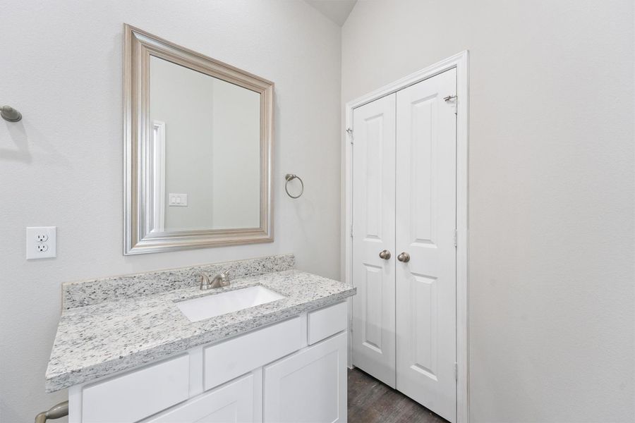 Furnished interior view inside a new home in , Willis (Image 12).