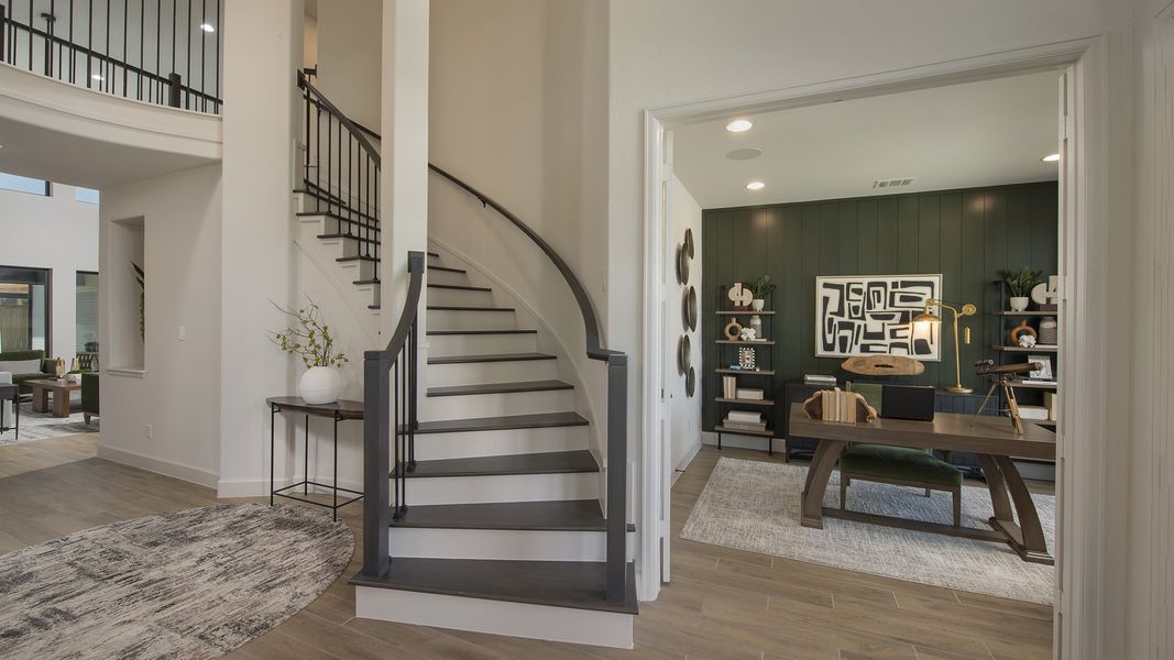Furnished interior view inside a new home in Juniper Springs, Lockhart (Image 7).
