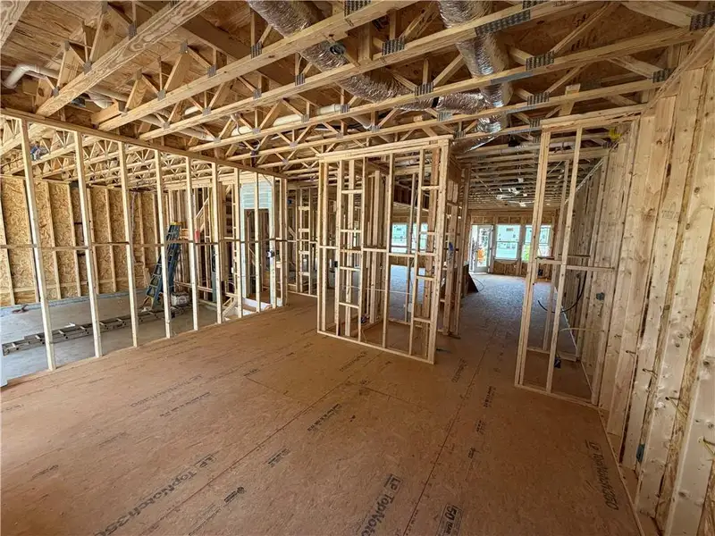 In-progress construction of a new home in Arbors at Richland Creek, Buford, GA (Image 49). In-progress construction of a new home in Arbors at Richland Creek, Buford, GA (Image 49).