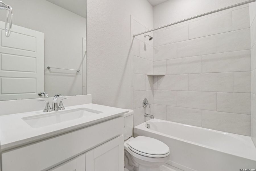 Furnished interior view inside a new home in Sagebrooke - Classic Series, San Antonio (Image 12).