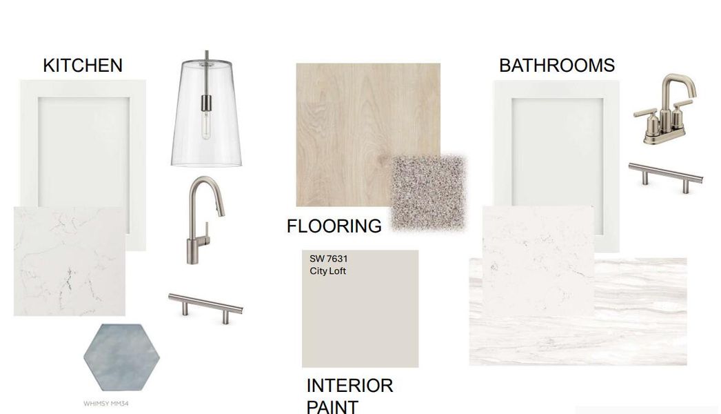 Sample of building materials used in homes in The Groves of Berkeley, Moncks Corner (Image 21).