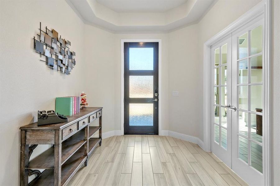 Furnished interior view inside a new home in The Grove, Midlothian (Image 28).
