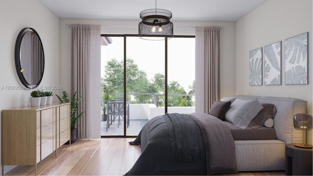 Furnished interior view inside a new home in Parkland Royale, Parkland (Image 14).