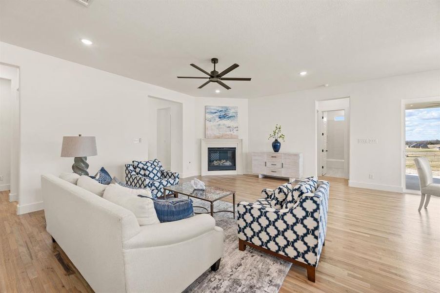 Furnished interior view inside a new home in Rocky Top Ranch, Reno (Image 8).