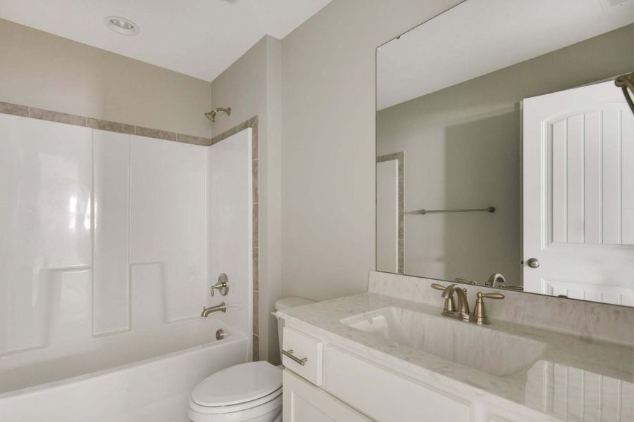Representative furnished interior of a home built from the Clayton by Caviness & Cates Communities in Bartlett Manor, Youngsville (Image 223).
