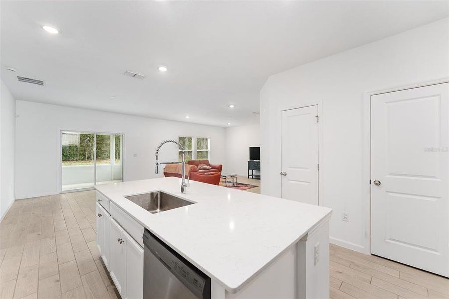Furnished interior view inside a new home in Liberty Village: Liberty Village - Phase One, Ocala (Image 15).