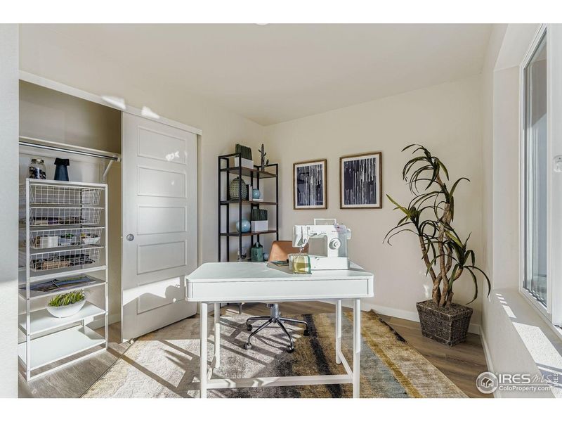 Furnished interior view inside a new home in Baseline, Broomfield (Image 38).