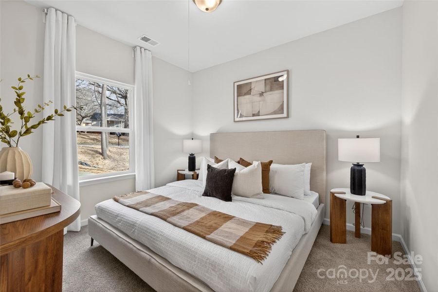 Furnished interior view inside a new home in , Statesville (Image 11).