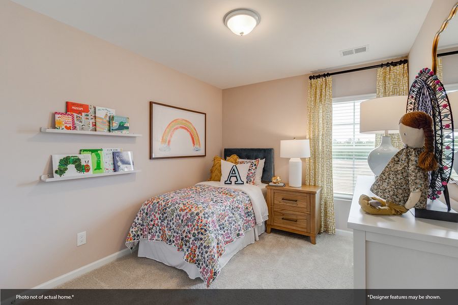 Furnished interior view inside a new home in Edwards Station, Taylors (Image 10).