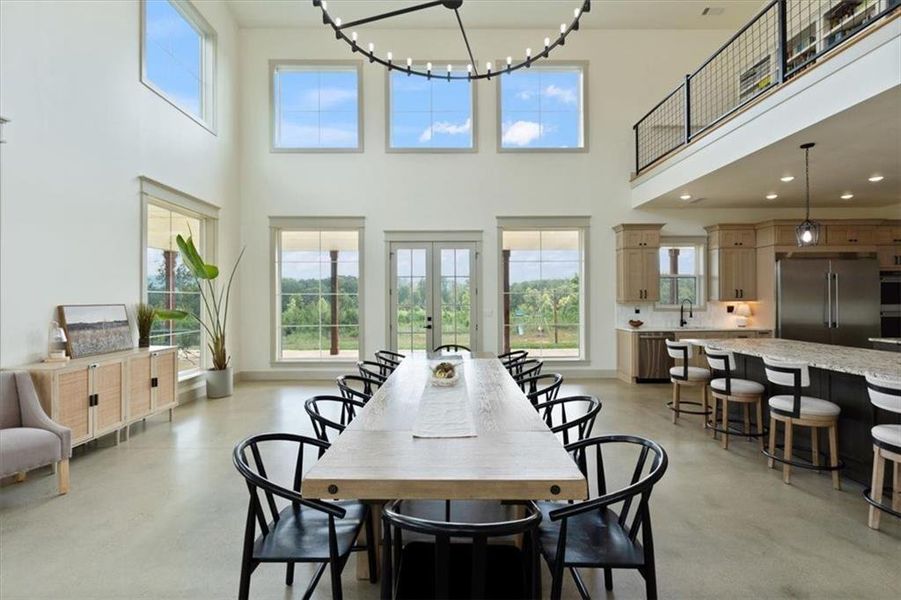 Furnished interior view inside a new home in , Lyerly (Image 40). Furnished interior view inside a new home in , Lyerly (Image 40).