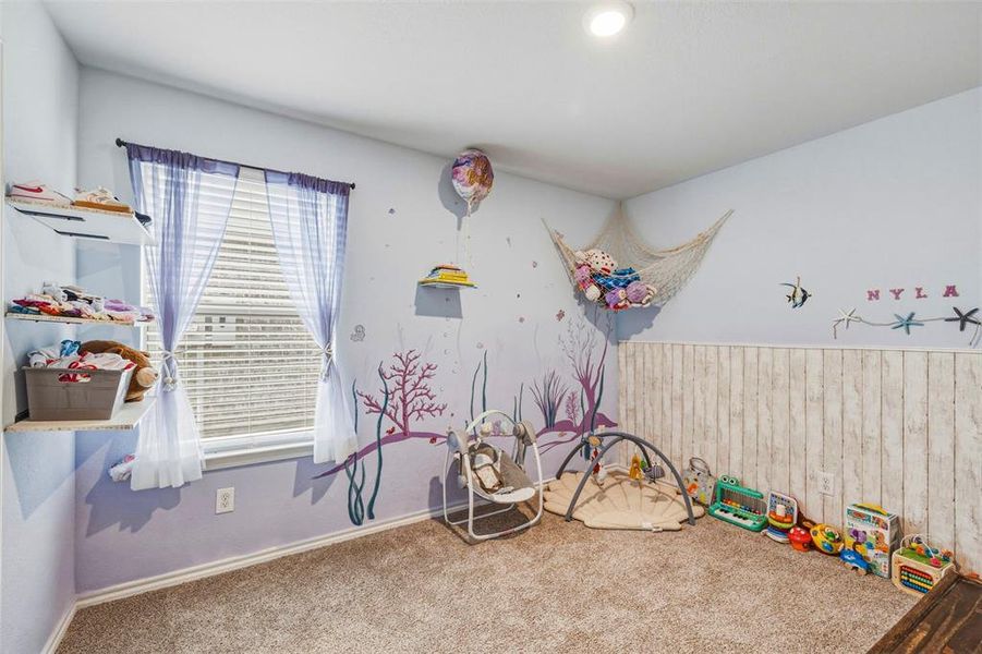 Furnished interior view inside a new home in Stonewyck Farms, Ennis (Image 16).