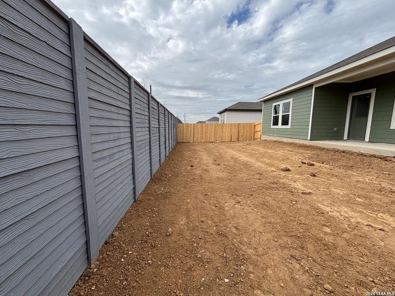 Exterior details and patio area of a home in Saddlebrook Ranch, Schertz (Image 3). Exterior details and patio area of a home in Saddlebrook Ranch, Schertz (Image 3).