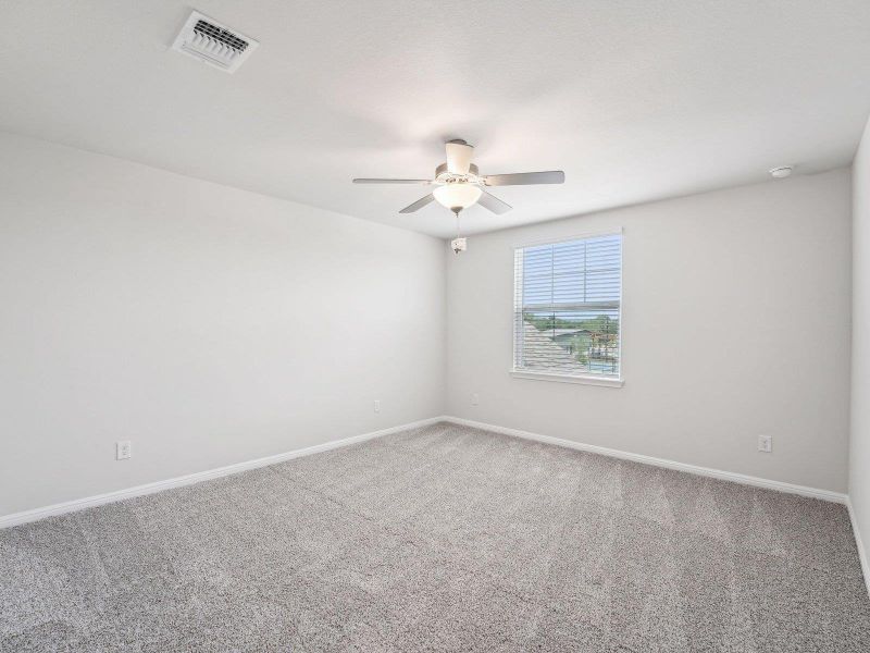 Spacious, unfurnished interior of a new home in Riverbend at Double Eagle - Boulevard Collection, Cedar Creek (Image 37). Spacious, unfurnished interior of a new home in Riverbend at Double Eagle - Boulevard Collection, Cedar Creek (Image 37).