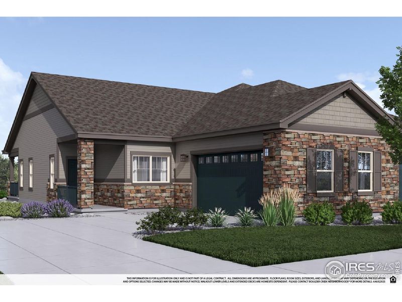 Front exterior of a new home in , Westminster, CO, highlighting curb appeal (Image 23). Front exterior of a new home in , Westminster, CO, highlighting curb appeal (Image 23).